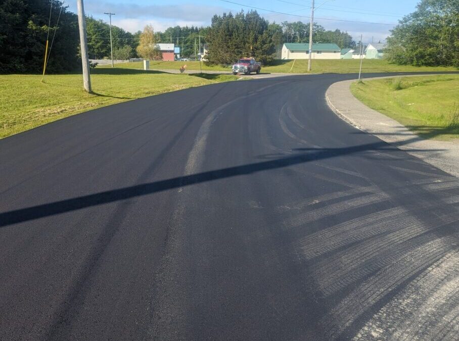 Masset Paving and waterline Project